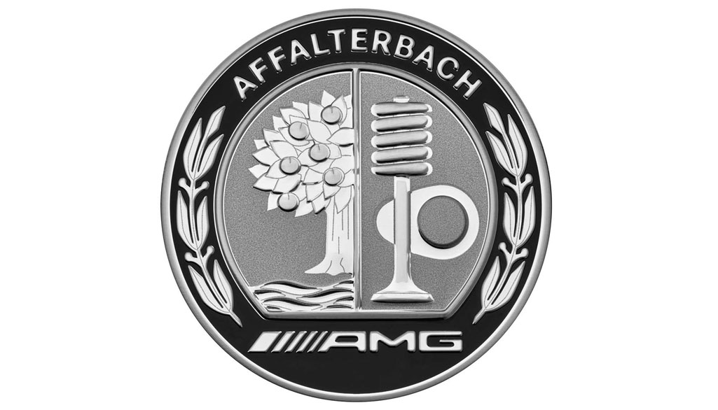 AMG hub cap, with AMG emblem