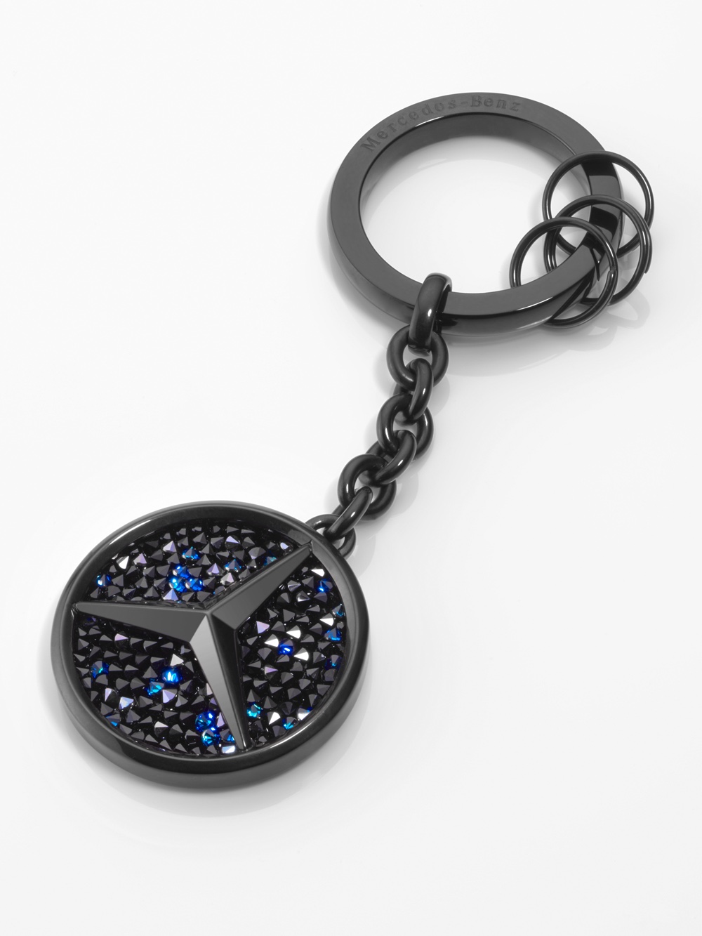 3D Mercedes Benz Blue Logo Car Home Keychain Ring Decoration Gift Benz  Diamond - Etsy