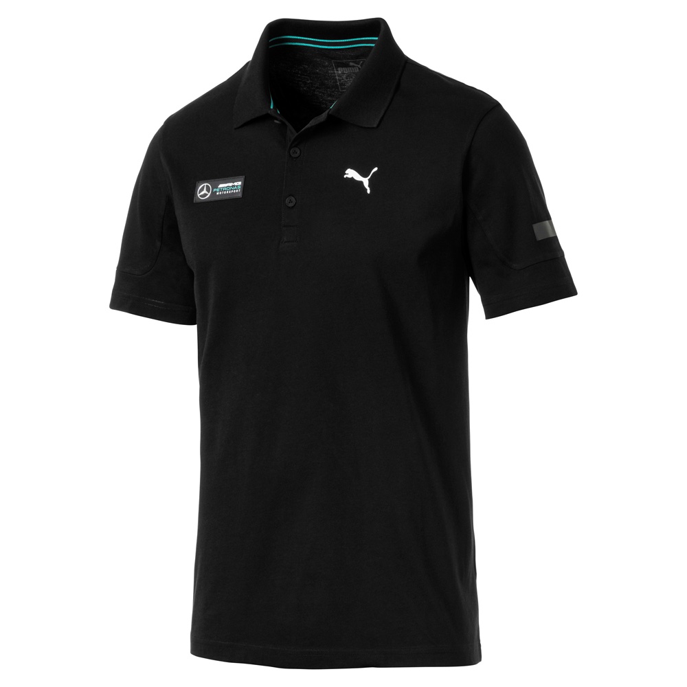 Men's polo shirt, Black | Mercedes-Benz Waverley